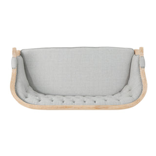 French Country Chesterfield Style Tufted Loveseat