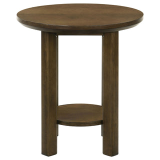 Crispin - Round Table With Lower Shelf