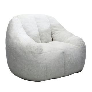 Comfy Bean Bag Chair With Memory Foam Filler, Tufted Soft