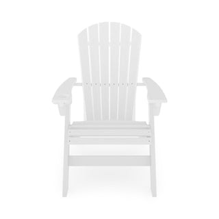 Adirondack Chair Sturdy HDPE Poly Lumber For Poolside, Patio, And Garden Relaxation