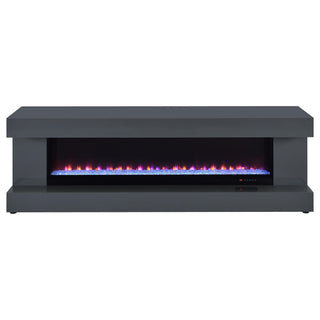 TV Stand Fireplace Console With Bluetooth Speaker