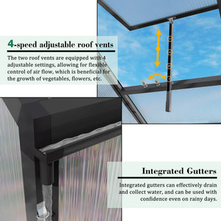 Gain Height Windproof house All Season Outdoor Garden Shelter