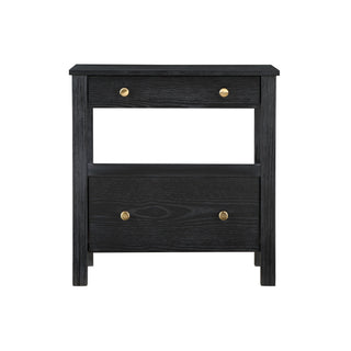 Danielle - 2 Drawer Nightstand - Black