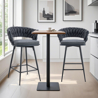 Modern Swivel Chair For Bar High Tables