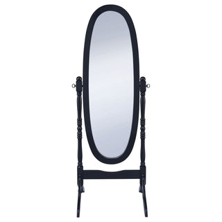 Dunne - Cheval Mirror With Oval Frame