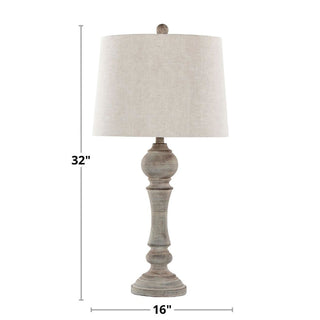Winston - Farmhouse Poly Table Lamp (Set of 2)