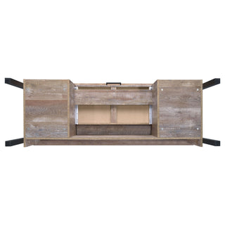 Azura - 4 Drawer Office Desk - Oak