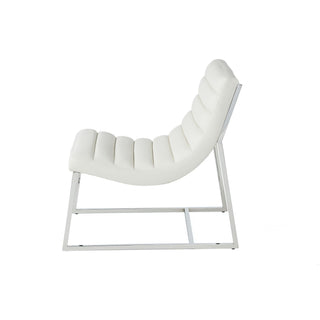 Wilmouth - Roll Occasional Chair - White