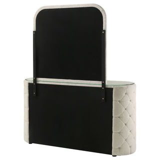 Santiago - 6 Drawer Dresser With Mirror - Ivory
