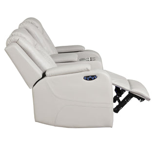 Benz - LED & Power Recliner With Adjustable Headrests And Ambient LED Lighting
