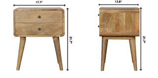 Curved Nightstand