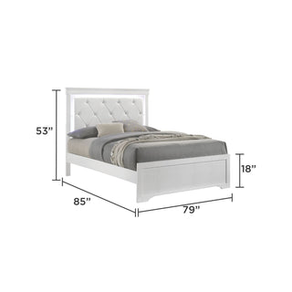 Blaze - Bed With LED Headboard