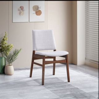 Gusto - Dining Chair (Set of 2) - Brown / Light Gray