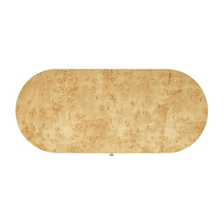 Jesse - Single Drawer Oval Computer Desk