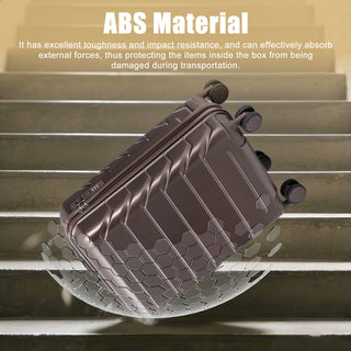 Hard Shell Travel Luggage With Scratch Resistant Surface