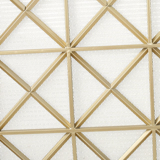 Margaret - 3 Panel Fireplace Screen Iron