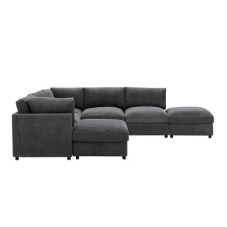 Modern Reversible Modular Sectional