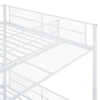 Bunk Bed With 5 Tier Shelves