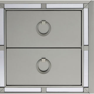 Chloe - Nightstand - Gemstone Silver