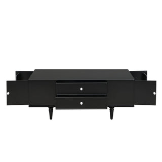 Modern Rectangle Coffee Table With Four Drawers