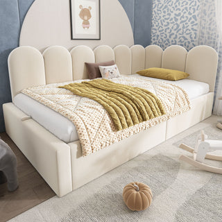 Upholstered Daybed With Hydraulic Storage