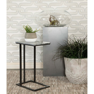 Encina - C-Shaped Sofa Side Table