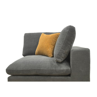 Custom Configuration Modular Sectional & Toss Pillows