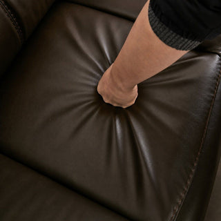 Rocker Recliner Chair With Manual Recline And 360° Swivel Base