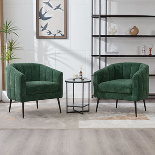 Vanity Barrel Accent Lounge Chair