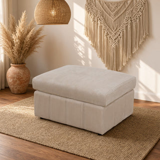 Oversized Ottoman Footrest, Living Room Accent