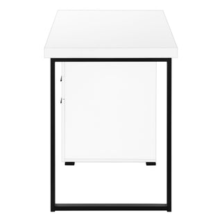 Computer Desk For Home Office, Left, Right Set - Up, Ample Storage Drawers