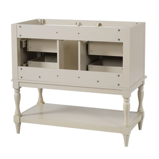 Modern Bathroom Vanity Cabinet With 4 Drawers
