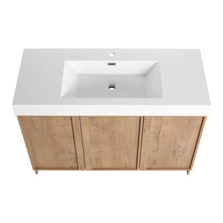 Freestanding Bathroom Vanity With Sink, Soft Close Doors