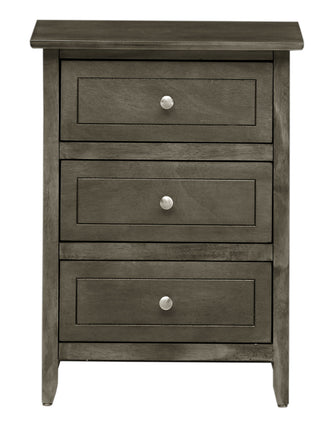 Dove Tailed Drawers 3 Drawer Nightstand