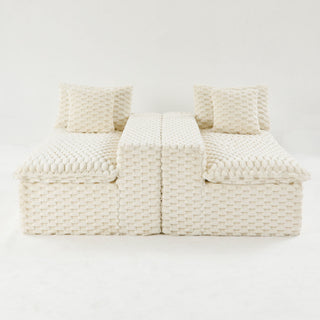 Multifunctional Sofa, Side-By-Side Or Facing Each Other