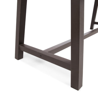 Outdoor Sandblast Finish Acacia Wood Dining Table