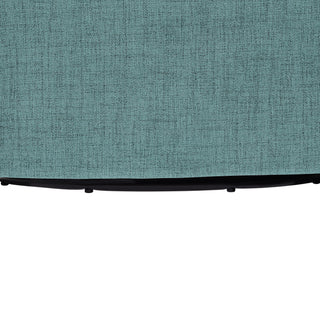 Solitude - Skirted Swivel Accent Chair With Hemp Like