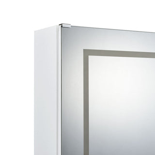 Vancouver - Floor Mirror With Storage - White