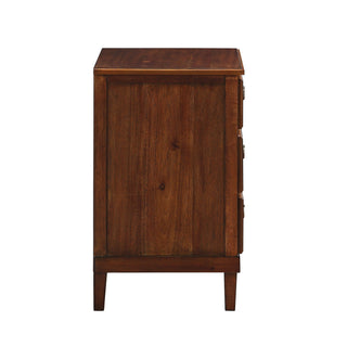 Chamberlin - 3 Drawer Nightstand - Brown