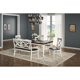 Mountina - Bench - Brown / White