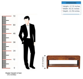 Aspen - Media Unit - Chestnut