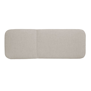 Outdoor Chaise Lounge With Cushion, 5 Position Adjustable Backrest