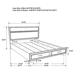 Corbin - Glittering Bedroom Set
