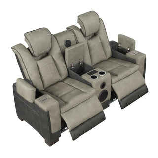 Bruno - Power Reclining Living Room Set With LED Lighting