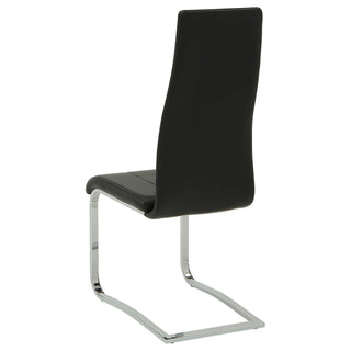 High Back Side Chairs Dining Chairs With Padded Upholstery (Set of 4)
