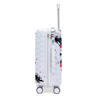 Luggage With Combination Lock, Lightweight Carry-On Suitcase
