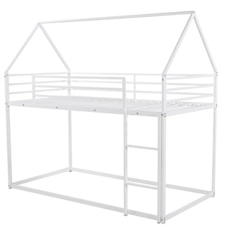 House Bunk Bed With Built In Ladder
