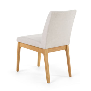 Contemporary Dining Chair SetWith Upholstered Fabric