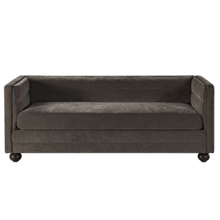 3 Seater Sofa Upholstery With Square Arms, Living Room Couch