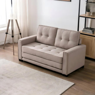 Upholstered Pull Out Sleeper Loveseat